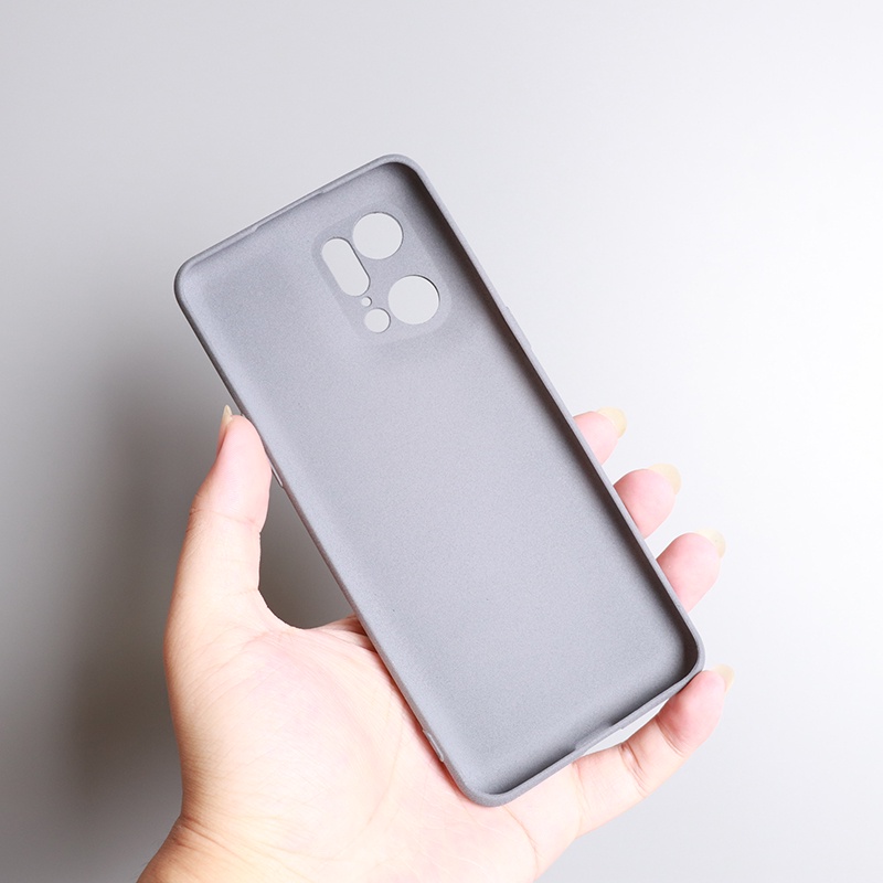Ốp Điện Thoại TPU Dẻo Màu Trơn Cho Oppo Find X2 X3 X5 X6 Pro