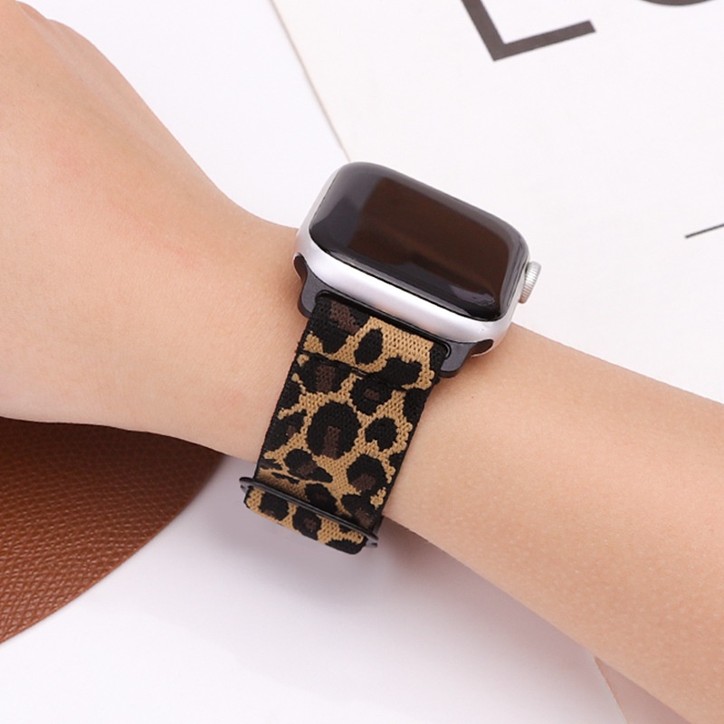 Dây nylon Co Giãn Đeo Tay Thay Thế Cho Đồng Hồ Thông Minh Apple watch 49mm 45mm 44mm 38mm 40mm 41mm 42mm iWatch Ultra Series 8 5 6 SE7
