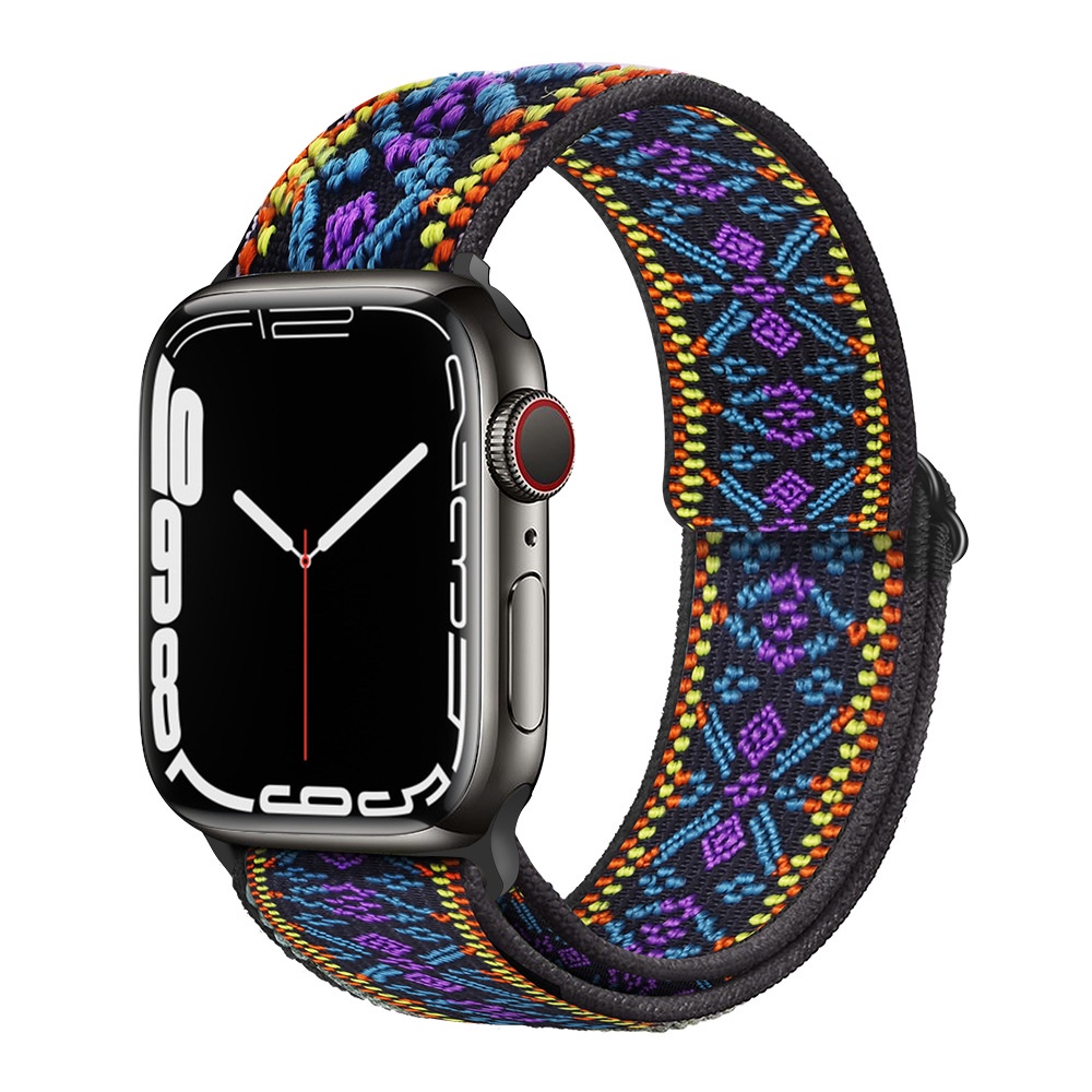Dây nylon Co Giãn Đeo Tay Thay Thế Cho Đồng Hồ Thông Minh Apple watch 49mm 45mm 44mm 38mm 40mm 41mm 42mm iWatch Ultra Series 8 5 6 SE7