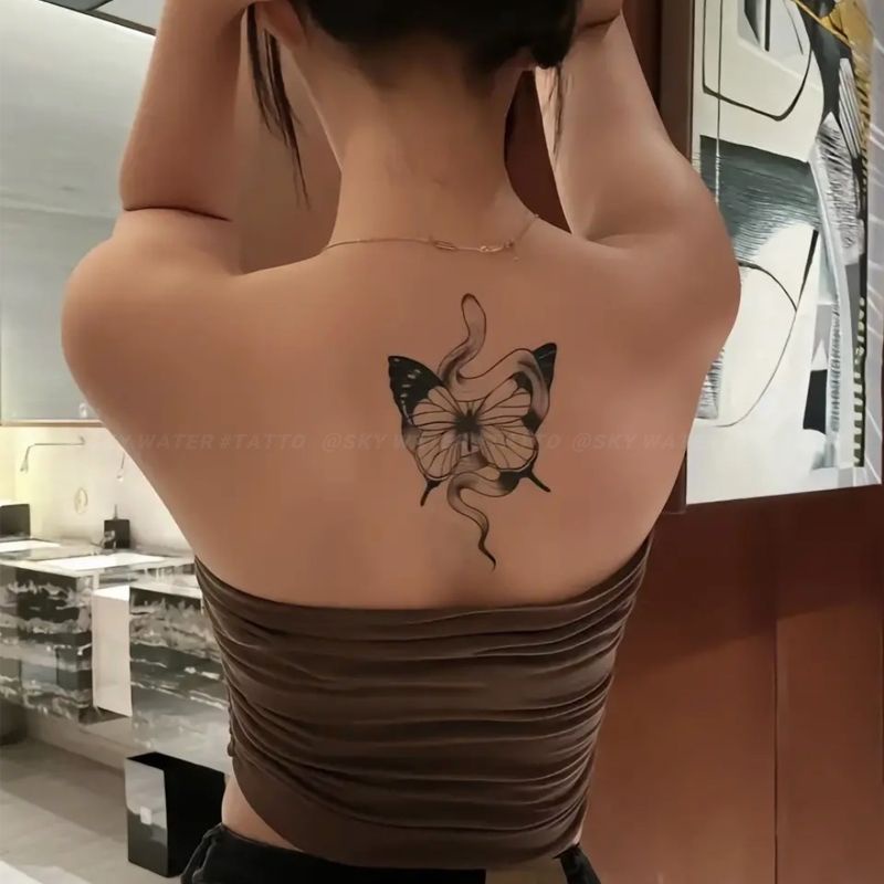 Hình Xăm Dán Chống Nước Bán Vĩnh Viễn y2k Độc Đáo
