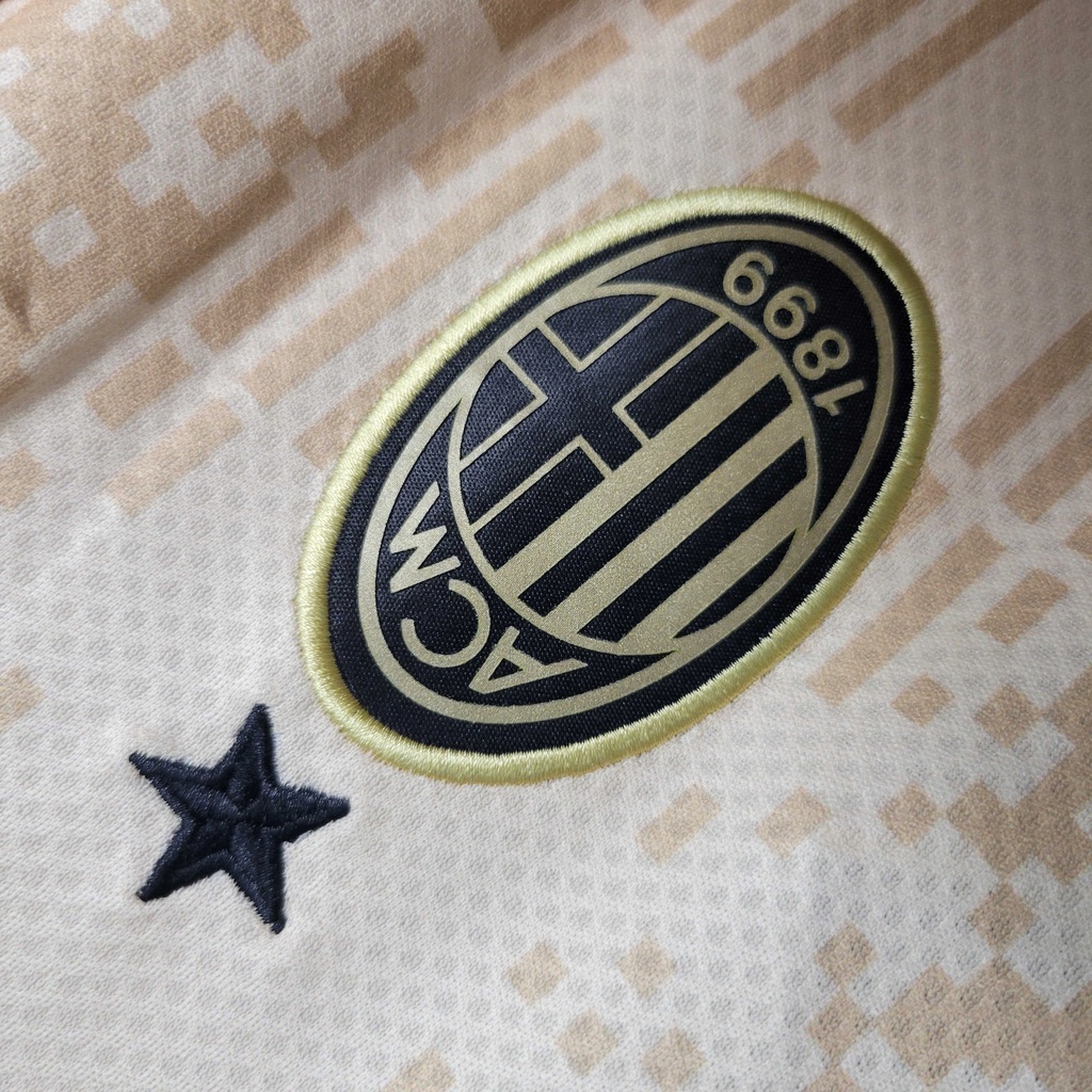 Áo Bóng Đá Câu Lạc Bộ AC Milan Màu Trắng Phiên Bản Thái Chất Lượng Cao 23 / 24 Cho Nam