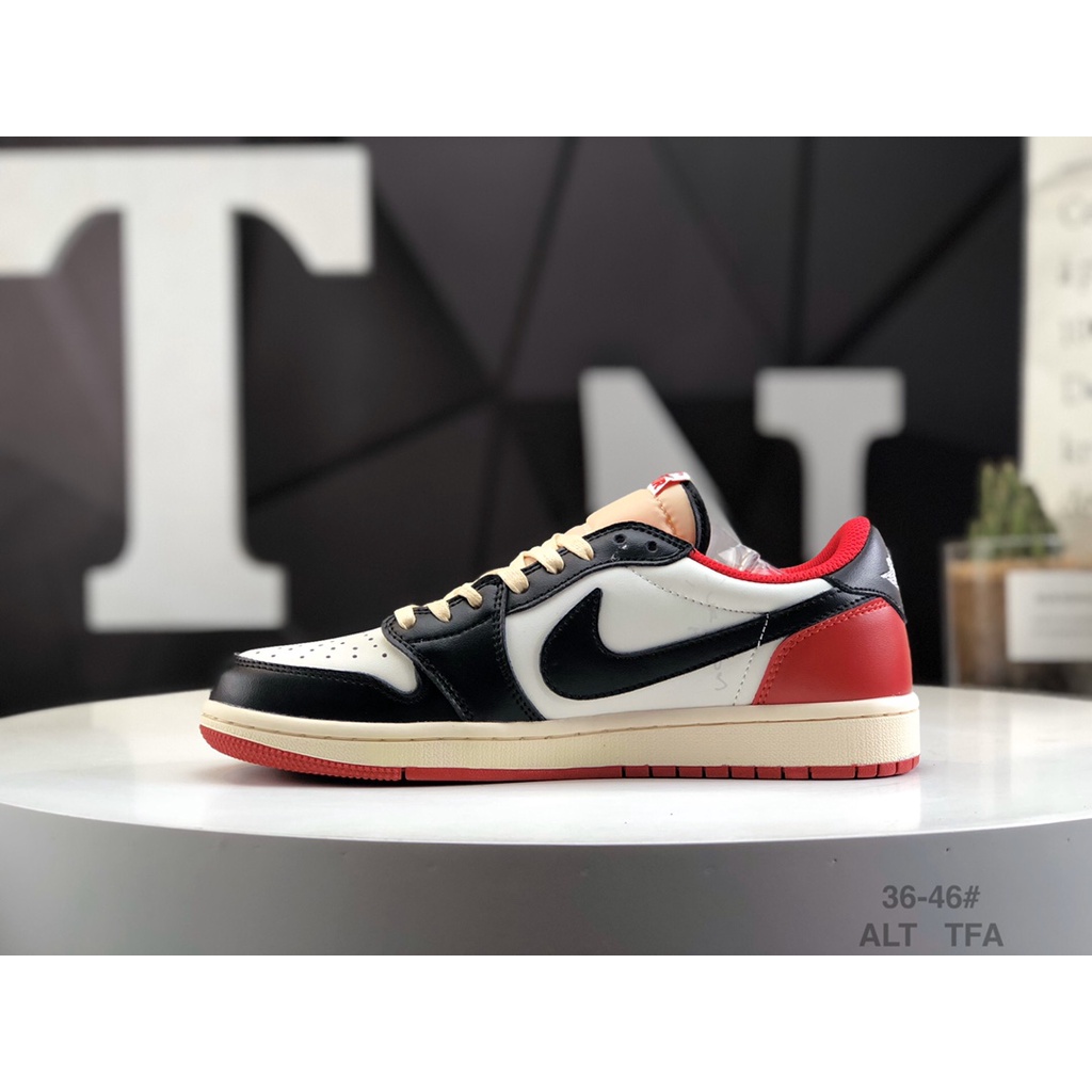 Giày Thể Thao Travis Scott x Jordan AJ1 35.5-46 DM7866-166 Cá Tính