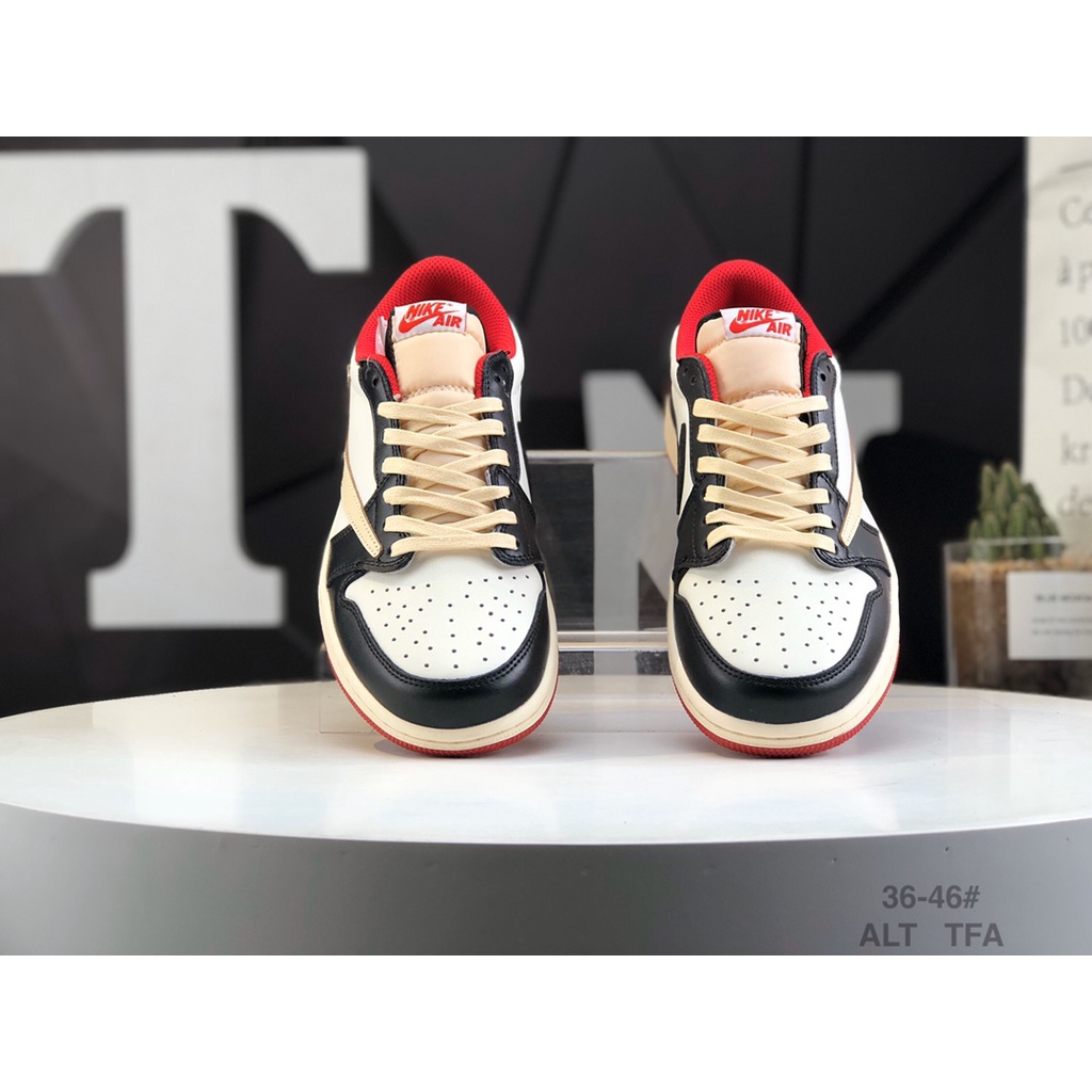 Giày Thể Thao Travis Scott x Jordan AJ1 35.5-46 DM7866-166 Cá Tính