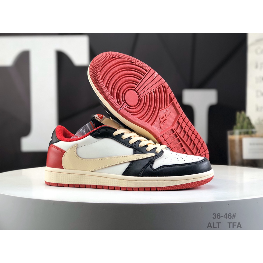 Giày Thể Thao Travis Scott x Jordan AJ1 35.5-46 DM7866-166 Cá Tính