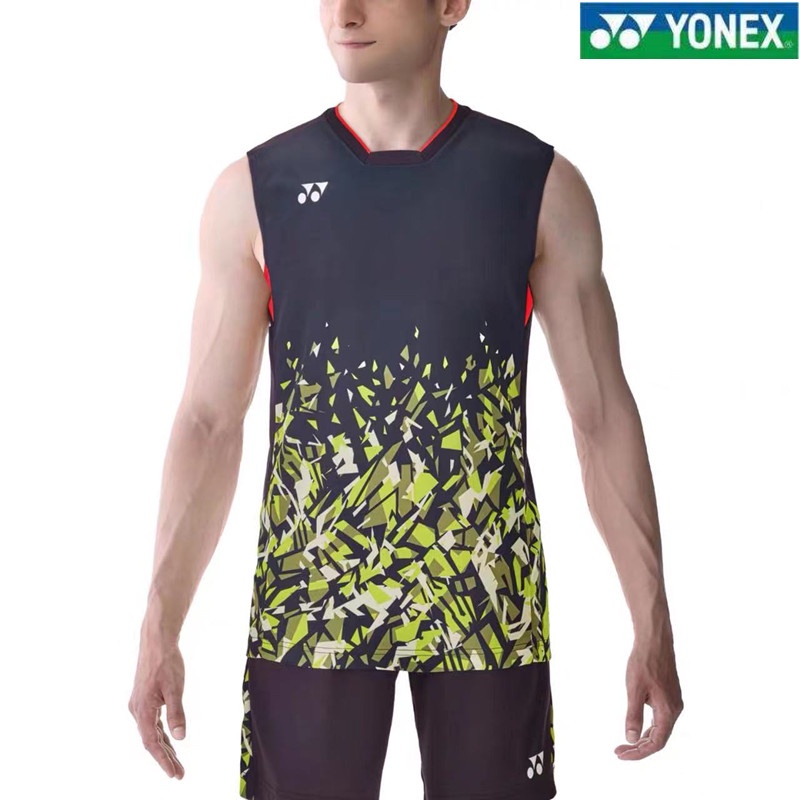 Áo Thun Thể Thao Cầu Lông YONEX Sát Nách Nhanh Khô Cho Nam Và Nữ