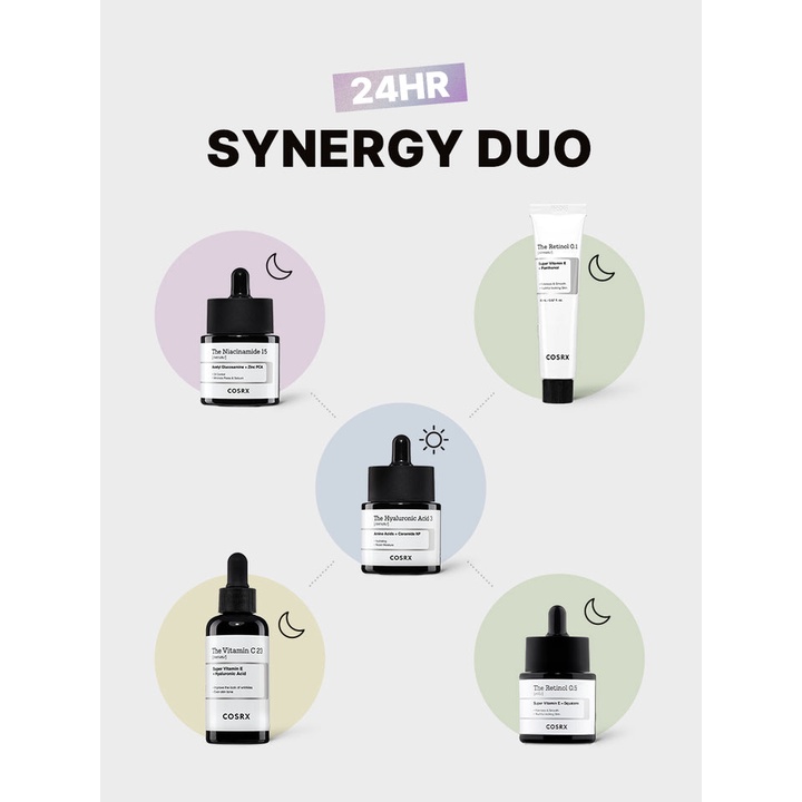 ✨Tinh Chất COSRX Dưỡng Ẩm Và Bộ Sưu Tập✨Kem Retinol 0.1✨Dầu Retinol 0.5✨Set 3 Serum Hyaluronic Acid Chất Lượng Cao✨Serum Niacinamide 15✨Serum Vitamin C 23 Dưỡng Da Chất Lượng Cao✨