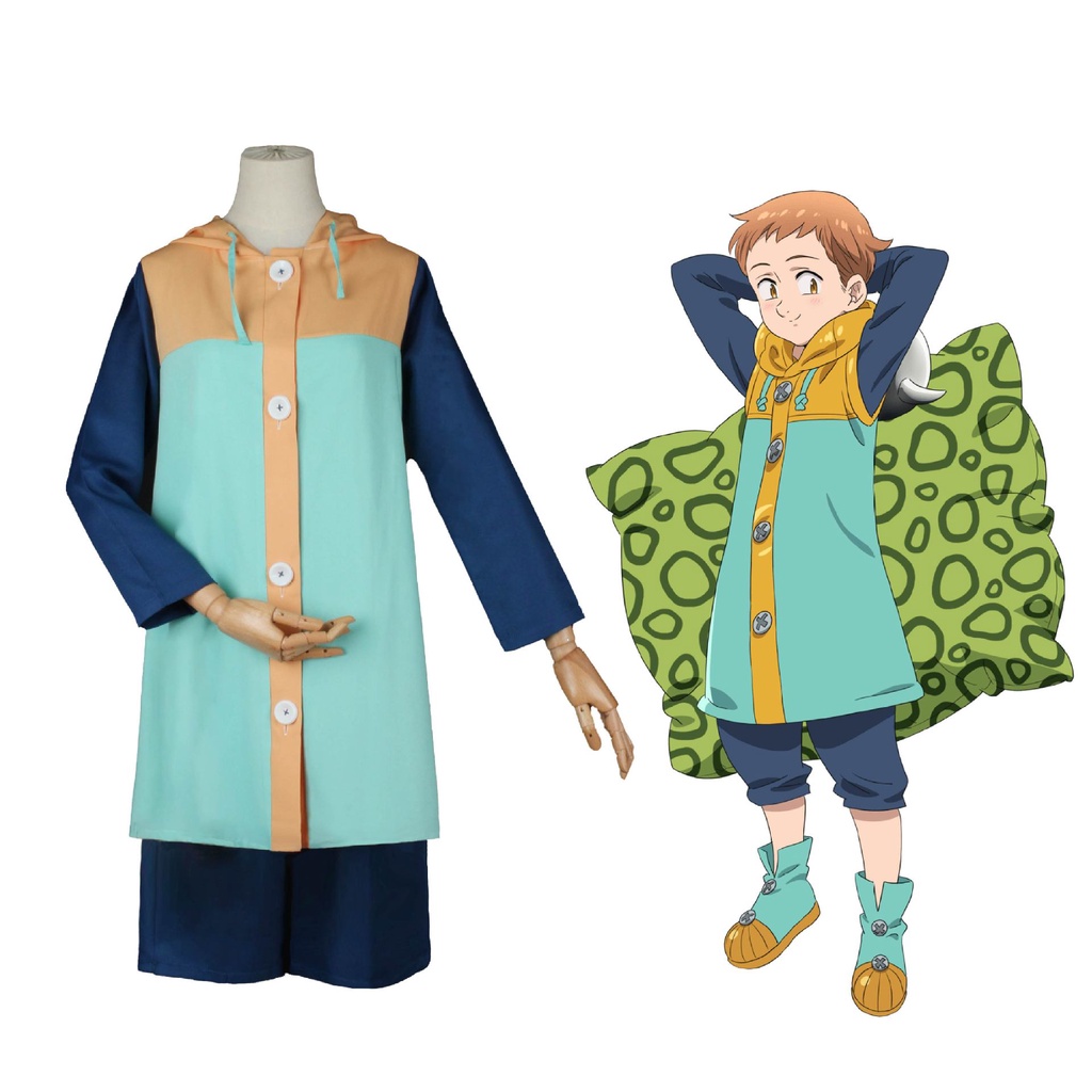 Trang Phục Hóa Trang Nhân Vật Hoạt Hình Nanatsu no Taizai Trong The Seven Deadly Sins Sin of Sloth Harlequin King