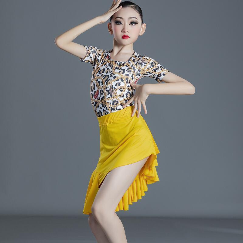 Đầm Khiêu Vũ Latin Chuyên Nghiệp Thời Trang Xuân Hè Cho Bé Gái