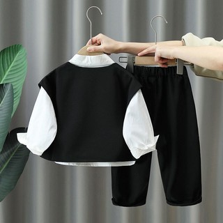 Set Đồ Ba Món Thời Trang Mới 2023 Cho Bé Trai