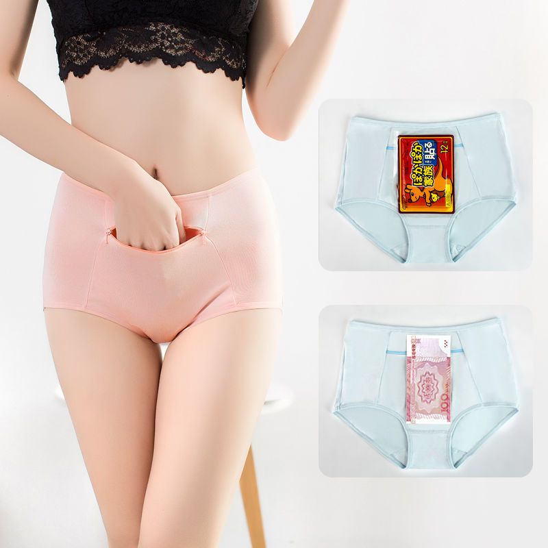 Quần Short Chống Trộm Có Túi Lớn Khóa Kéo Chống Trộm Hình Tam Giác Cho hea4.7