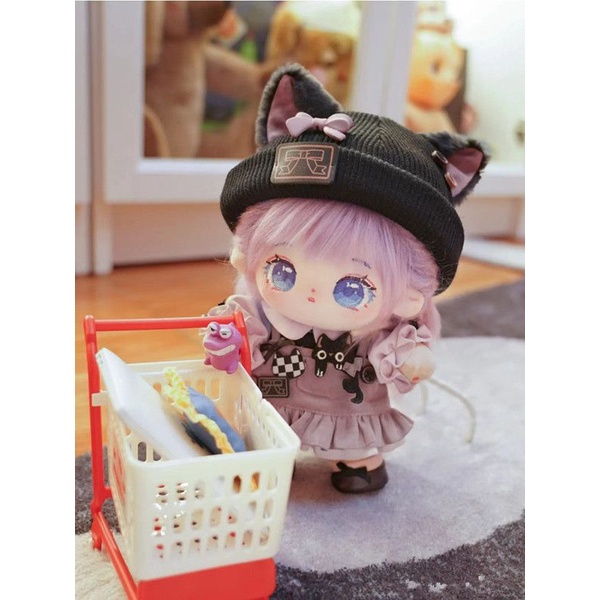 Búp Bê Nhồi Bông 20cm Xinh Xắn Đáng Yêu