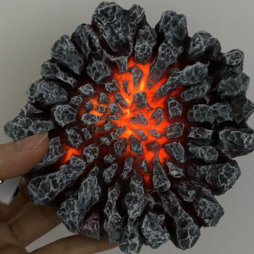 Mô Hình Nhân Vật Anime Dragon Ball Đế Dạ Quang Dễ Phối Đồ diy Dragon Ball Magma Platform Naruto Anime Glow Base GK Resin Accessories Scene One Piece DIY Model Wild Figure Platform