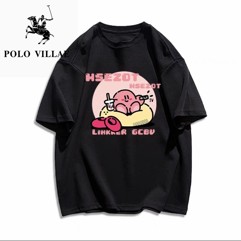 Áo Thun Polovillae 100% Cotton Ngắn Tay Thời Trang Nữ