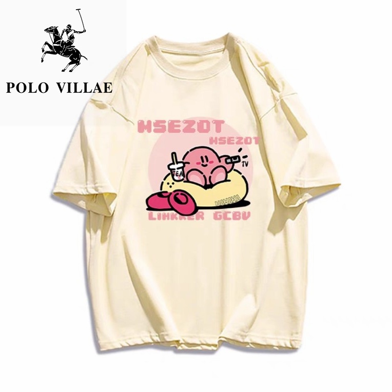 Áo Thun Polovillae 100% Cotton Ngắn Tay Thời Trang Nữ