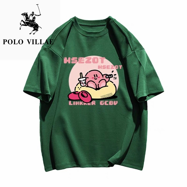 Áo Thun Polovillae 100% Cotton Ngắn Tay Thời Trang Nữ
