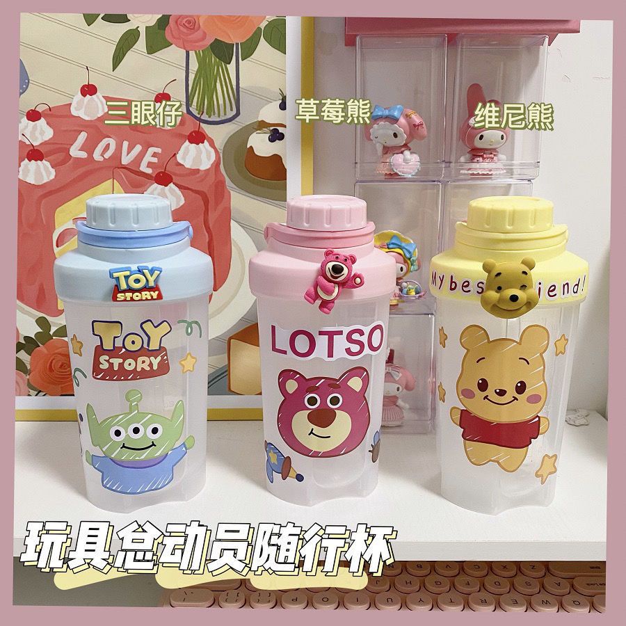 Cốc Lắc Thủy Tinh In Hình toy story 2022 gla2022 Sáng Tạo Cho Cặp Đôi 4.12