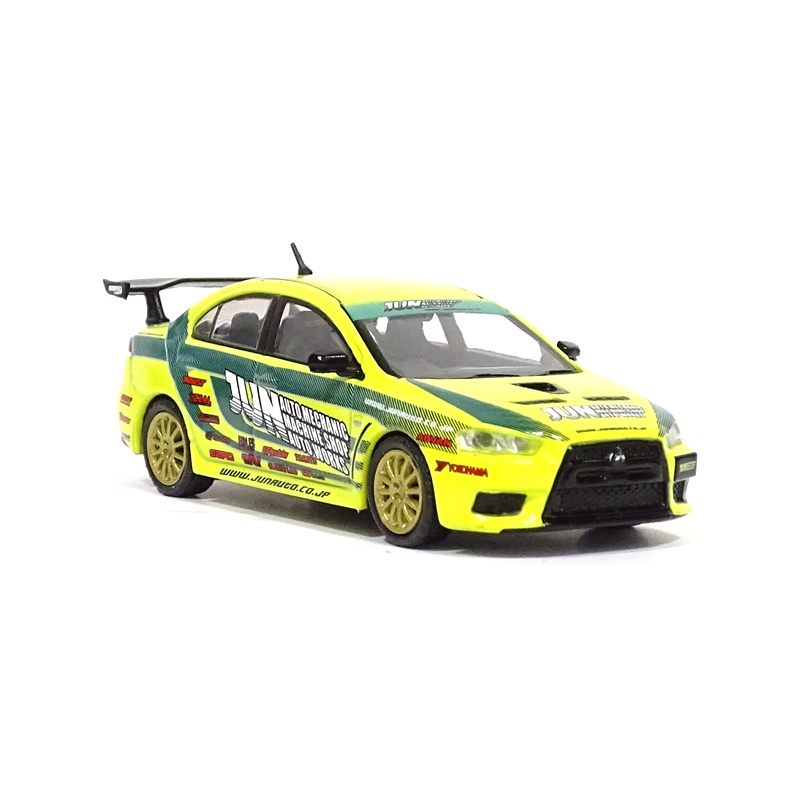 TARMAC WORKS Mô Hình Xe Hơi Mitsubishi Lancer EVO Súng Cavalry Lancer Bằng Hợp Kim Tỉ Lệ 1: 64