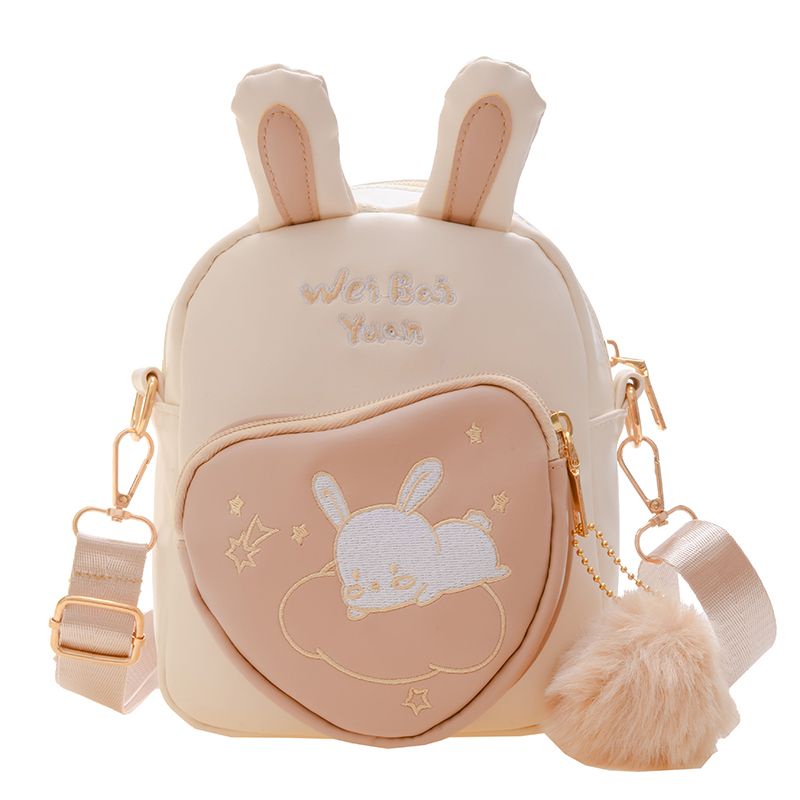 Túi Đeo Chéo Hình Thỏ Dễ Thương Cho Bé Gái