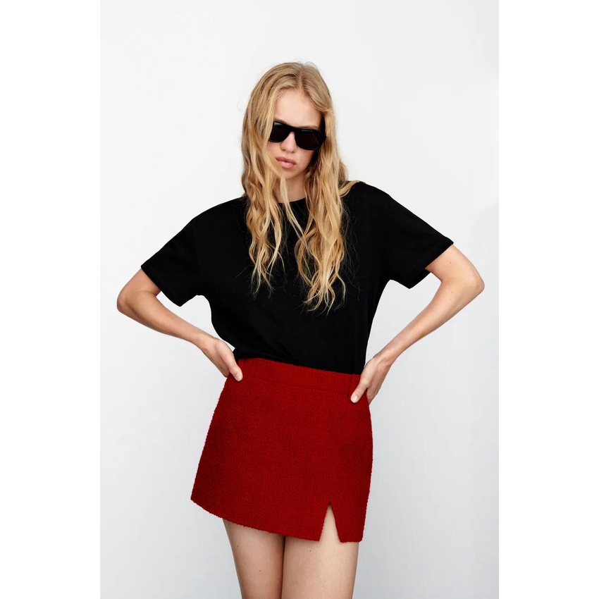 Chân Váy Xẻ Tà Lưng Cao Phong Cách Thời Trang Mới Mùa Thu8558502Áo Khoác Blazer Hai Hàng Nút Thời Trang Thanh Lịch8253502