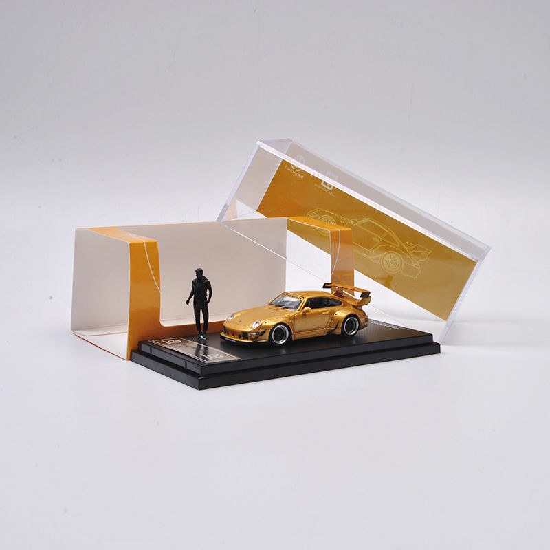 Mô Hình Xe Hơi porsche rwb993 930 911 Bằng Hợp Kim Tỉ Lệ 1 / 64 Đẹp Mắt