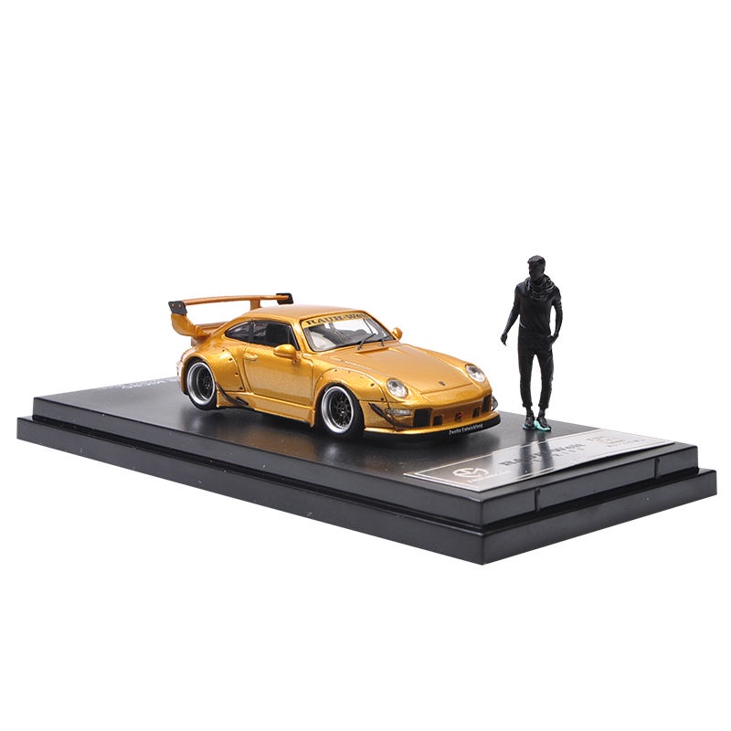 Mô Hình Xe Hơi porsche rwb993 930 911 Bằng Hợp Kim Tỉ Lệ 1 / 64 Đẹp Mắt