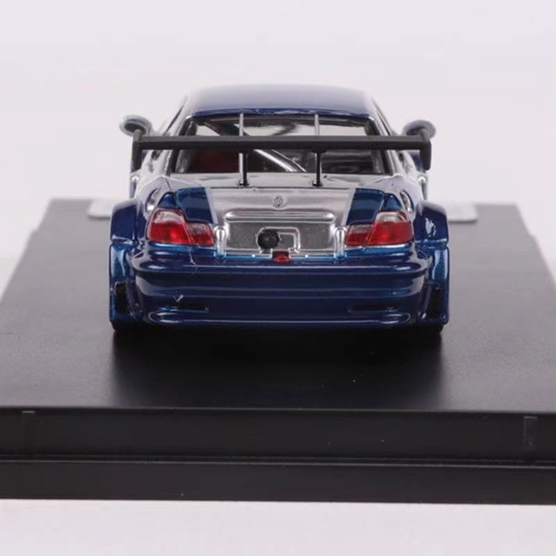 Mô Hình Xe Đua BMW E46 M3 GTR Bằng Hợp Kim Tỉ Lệ 1: 64