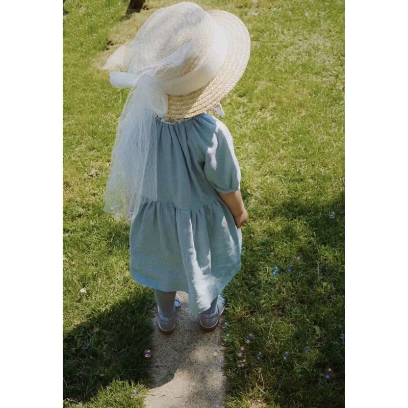 Hàng Có Sẵn Mũ Thần Tiên! Mũ Cói Chống Nắng Phong Cách Mori Hàn Quốc Ngọt Ngào Cho Bé Gái