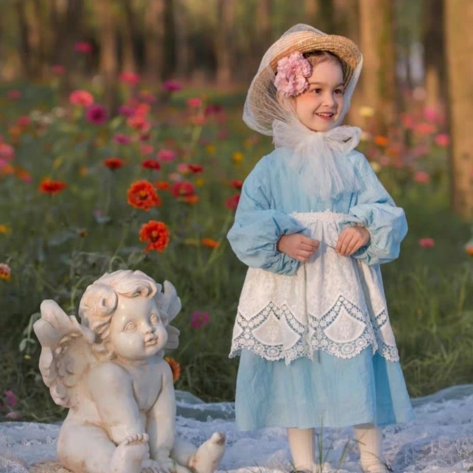 Hàng Có Sẵn Mũ Thần Tiên! Mũ Cói Chống Nắng Phong Cách Mori Hàn Quốc Ngọt Ngào Cho Bé Gái