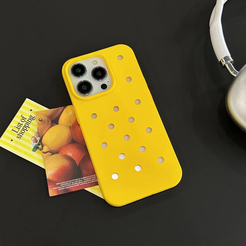 Ốp Điện Thoại Siêu Mỏng Màu Trơn Thiết Kế Lỗ Làm Mát Chống Rơi Cho iPhone 13 12 11 14promax 13pro 12