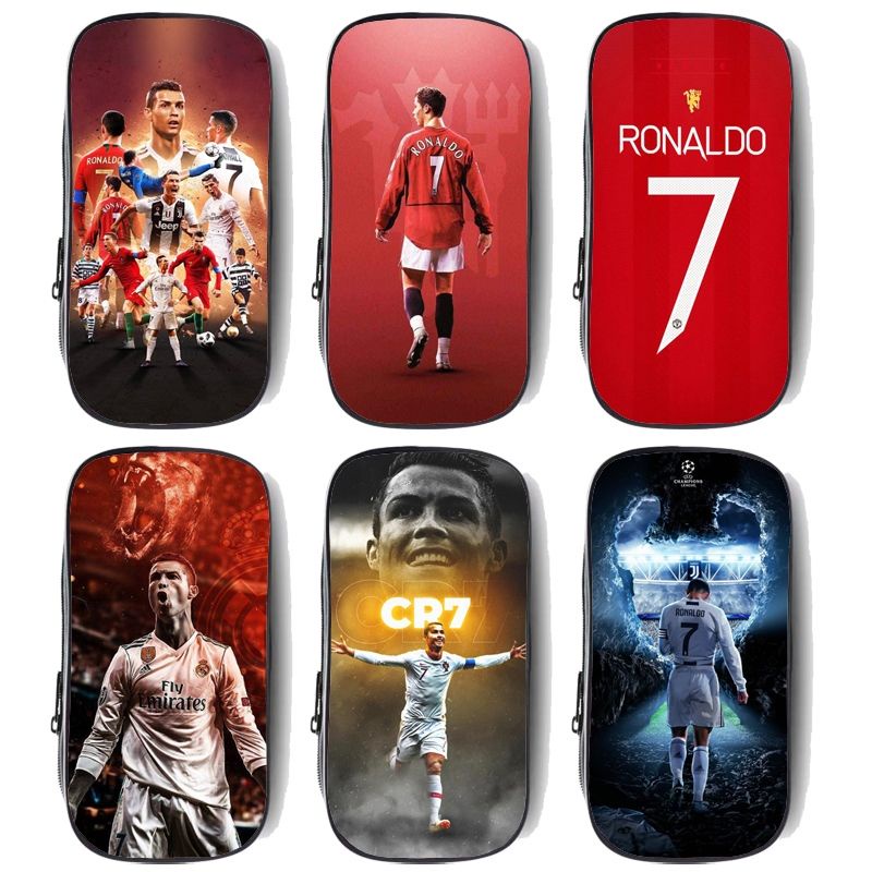 Hộp Bút Hình Ngôi Sao Bóng Đá ronaldo cristiano ronaldo Dễ Thương 4.26
