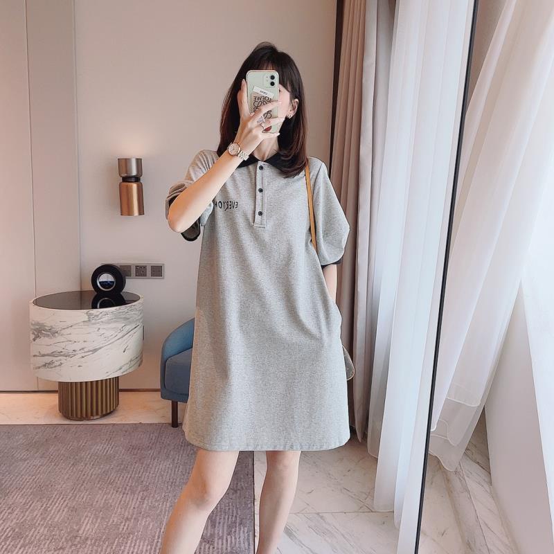 Áo Thun Ngắn Tay Cổ polo Dáng Chữ A In Họa Tiết Mặt Cười Thời Trang Mùa Hè Hàng Mới Dành Cho Bạn Nữ