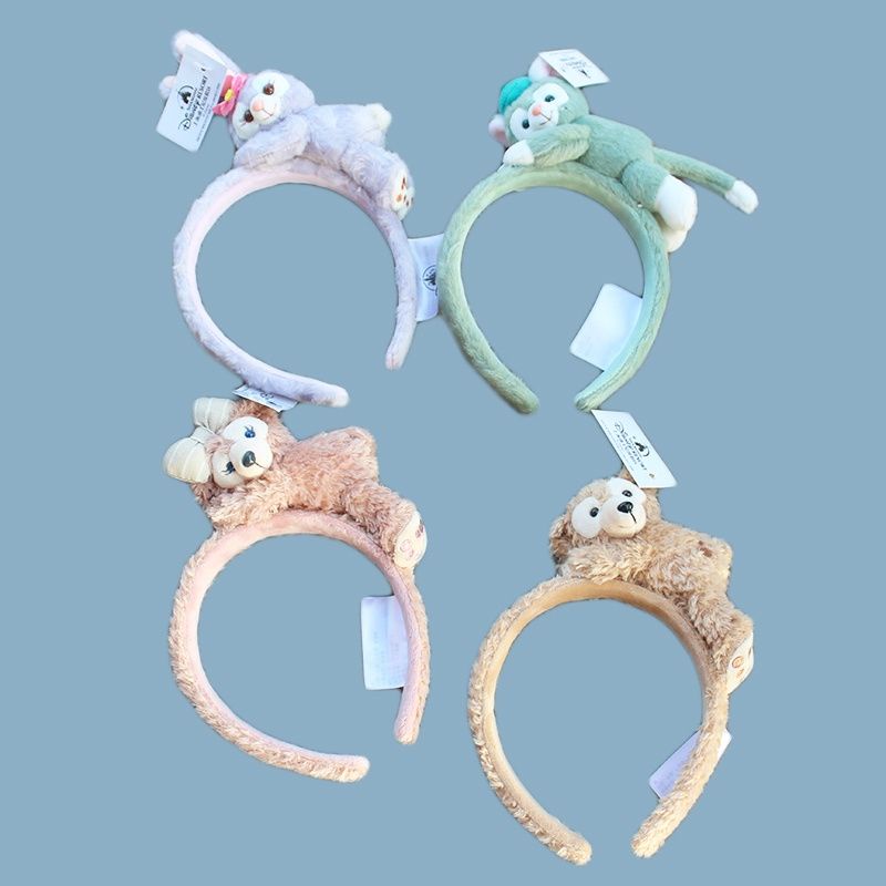 Băng Đô Cài Tóc Hình Thỏ Stella / Gấu Stella / Ngôi Sao Duffy Nhồi Bông Hoạt Hình Dễ Thương Thích Hợp Đi Học / Mua Sắm / Du Lịch Cho Bé Gái