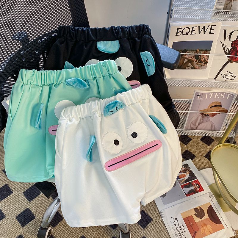 Quần Short Thêu Hình Cá Vui Nhộn Phong Cách Mới Mùa Hè Cho Cặp Đôi