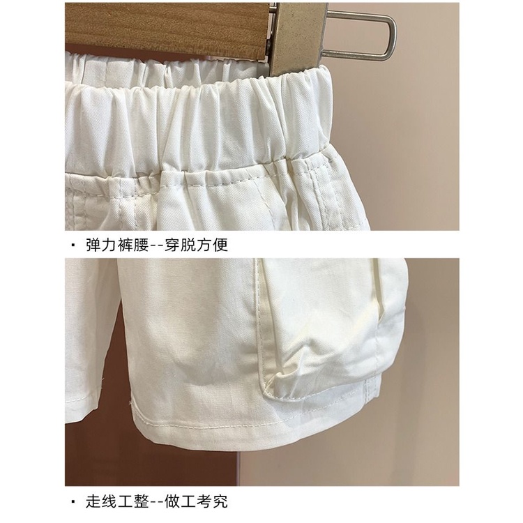 Bộ Áo Thun polo Tay Ngắn Và Quần Ngắn Thời Trang Mùa Hè Phong Cách Mới Dành Cho Bé Trai