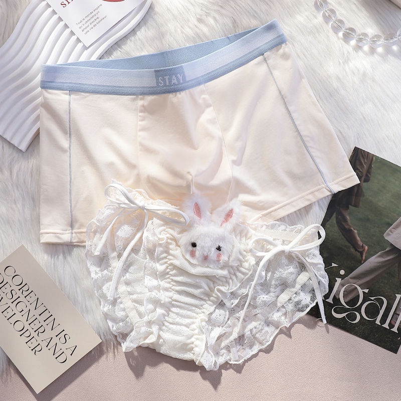 Set 2 Quần Lót Ren Dễ Thương Cho Cặp Đôi