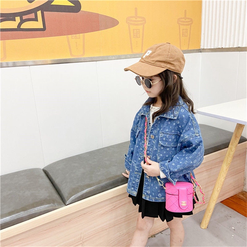 Túi Đeo Chéo Mini Đa Năng Phong Cách Hàn Quốc Thời Trang Cho Bé Gái