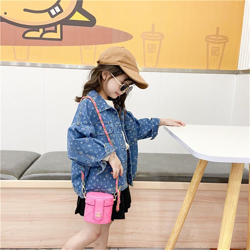 Túi Đeo Chéo Mini Đa Năng Phong Cách Hàn Quốc Thời Trang Cho Bé Gái