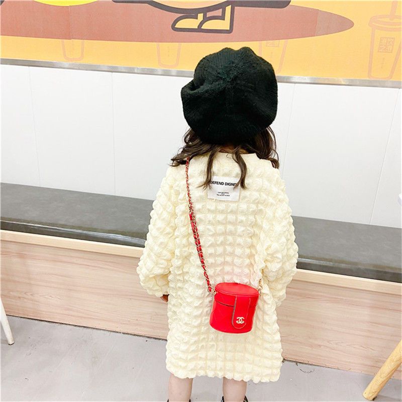 Túi Đeo Chéo Mini Đa Năng Phong Cách Hàn Quốc Thời Trang Cho Bé Gái