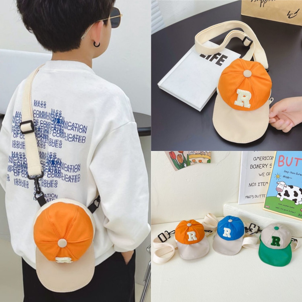 Túi Đựng Điện Thoại Đeo Chéo Phong Cách hip hop Đường Phố Cho Bé