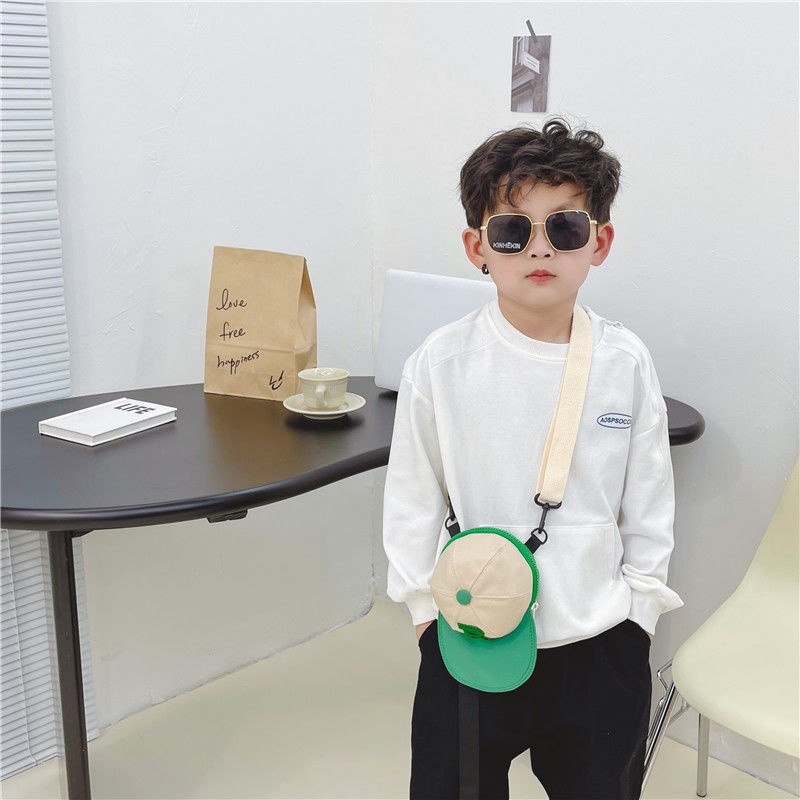 Túi Đựng Điện Thoại Đeo Chéo Phong Cách hip hop Đường Phố Cho Bé