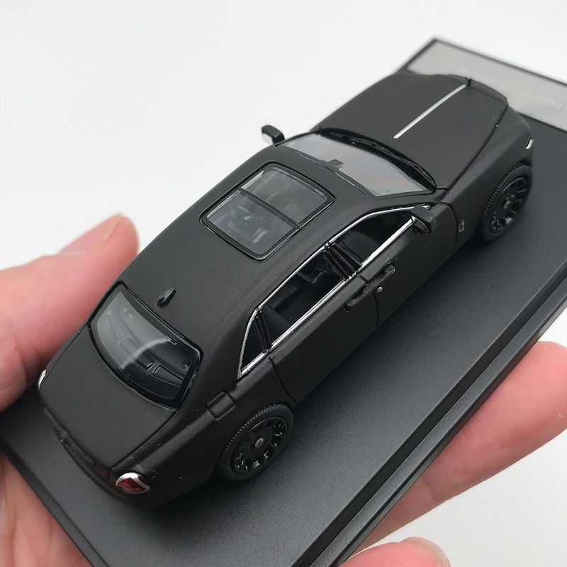Mô Hình Xe Hơi Roll-Royce Gust Ghost Gust Phantom Màu Đen Bằng Hợp Kim Tỉ Lệ 1: 64