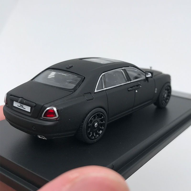 Mô Hình Xe Hơi Roll-Royce Gust Ghost Gust Phantom Màu Đen Bằng Hợp Kim Tỉ Lệ 1: 64