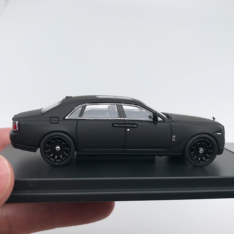 Mô Hình Xe Hơi Roll-Royce Gust Ghost Gust Phantom Màu Đen Bằng Hợp Kim Tỉ Lệ 1: 64
