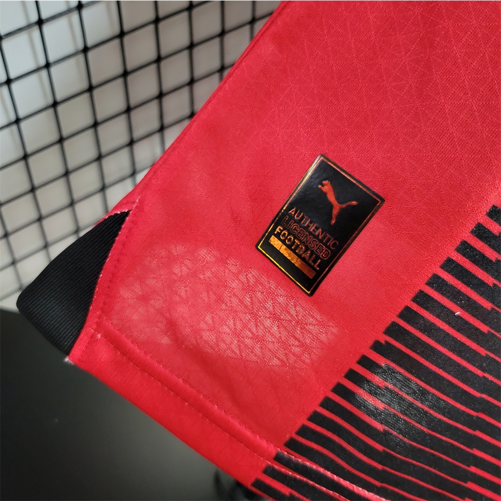 Áo Thun Họa Tiết Jersey AC Milan  2023 / 24 Chất Lượng Cao