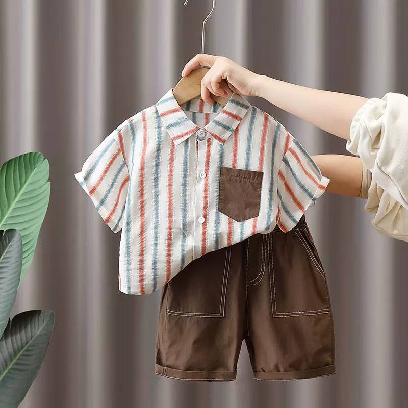 ✿ set đồ bé trai hàn quốc ✿ có hàng sẵn Bộ Quần Áo Thời Trang Năng Động Cho Bé#Bộ Đồ Thời Trang Mùa Hè Mới 2023 Kiểu Phương Tây Xinh Xắn Cho Bé 39#Đầm Mùa Hè Tay Ngắn Dành Cho Trẻ Em Kích Thước 39; s#Bộ Quần Áo Thời Trang Hai Mảnh 39; 39; s