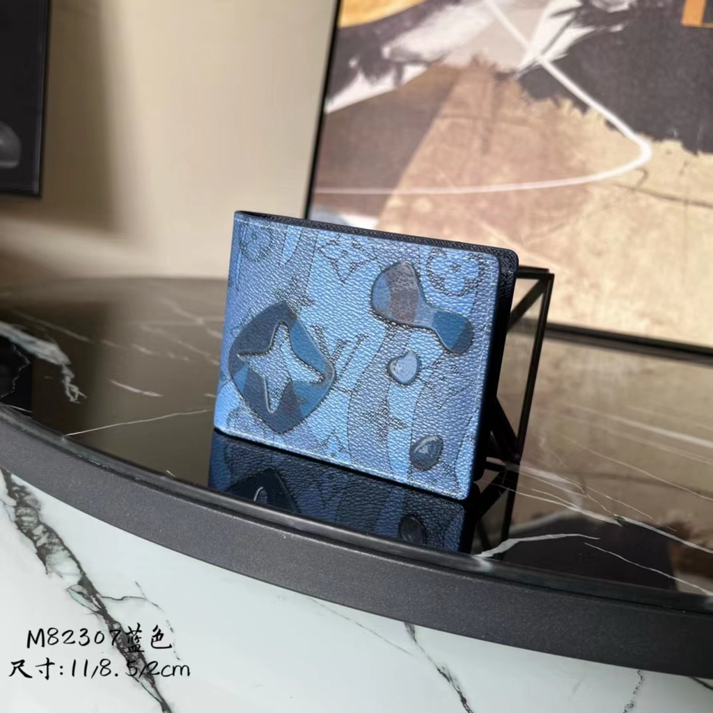 Ví Louis Vuitton Dáng Ngắn Họa Tiết LV / Bông Hoa Cổ Điển M82307