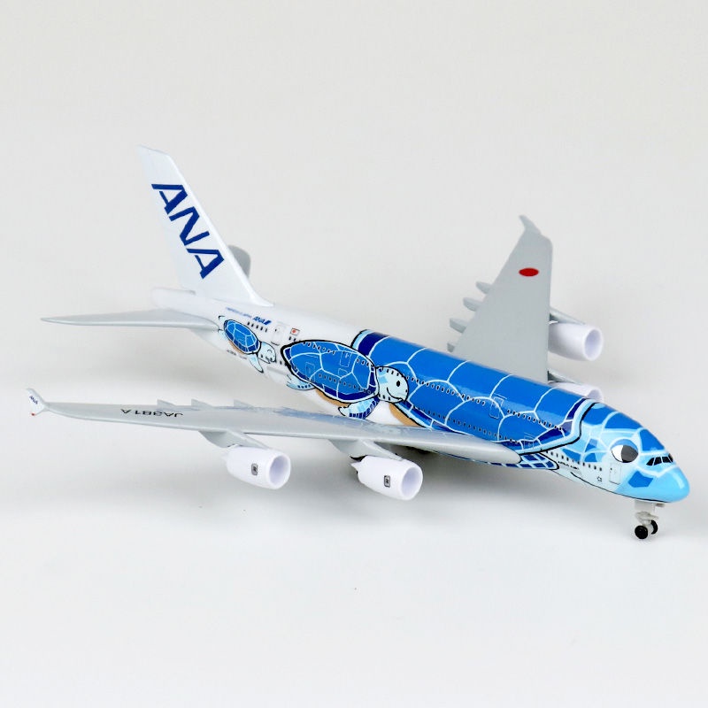 Mô Hình Máy Bay Airbus a380 18cm Bằng Hợp Kim Chất Lượng