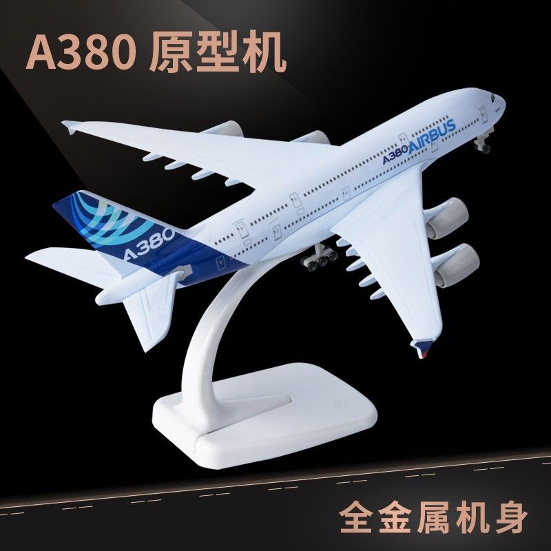 Mô Hình Máy Bay Airliner A380 Boeing 747 Bằng Hợp Kim Chất Lượng Cao