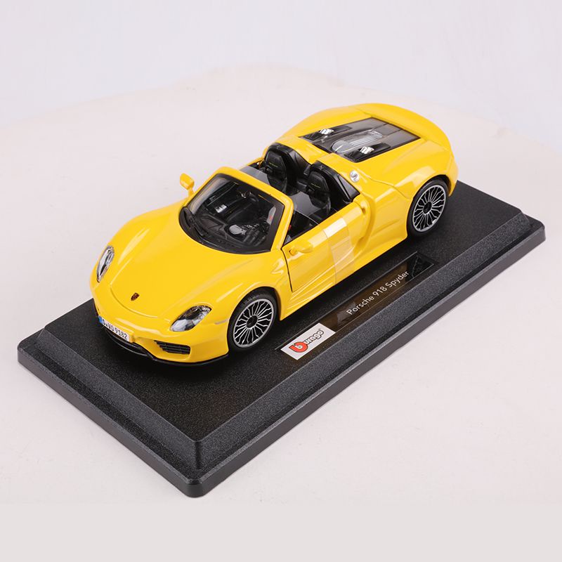 Mô Hình Xe Hơi Porsche 918 Spyder Bằng Hợp Kim Tỉ Lệ 1: 24 Bburago