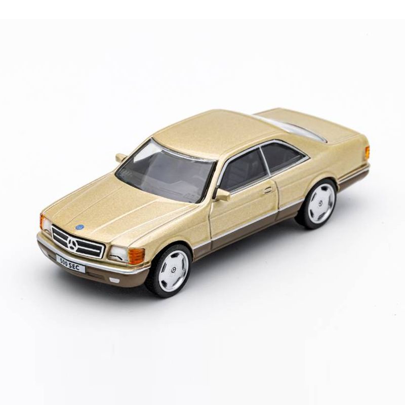 Mô Hình Xe Hơi Benz 500SEC Bằng Hợp Kim Tỉ Lệ 1: 64